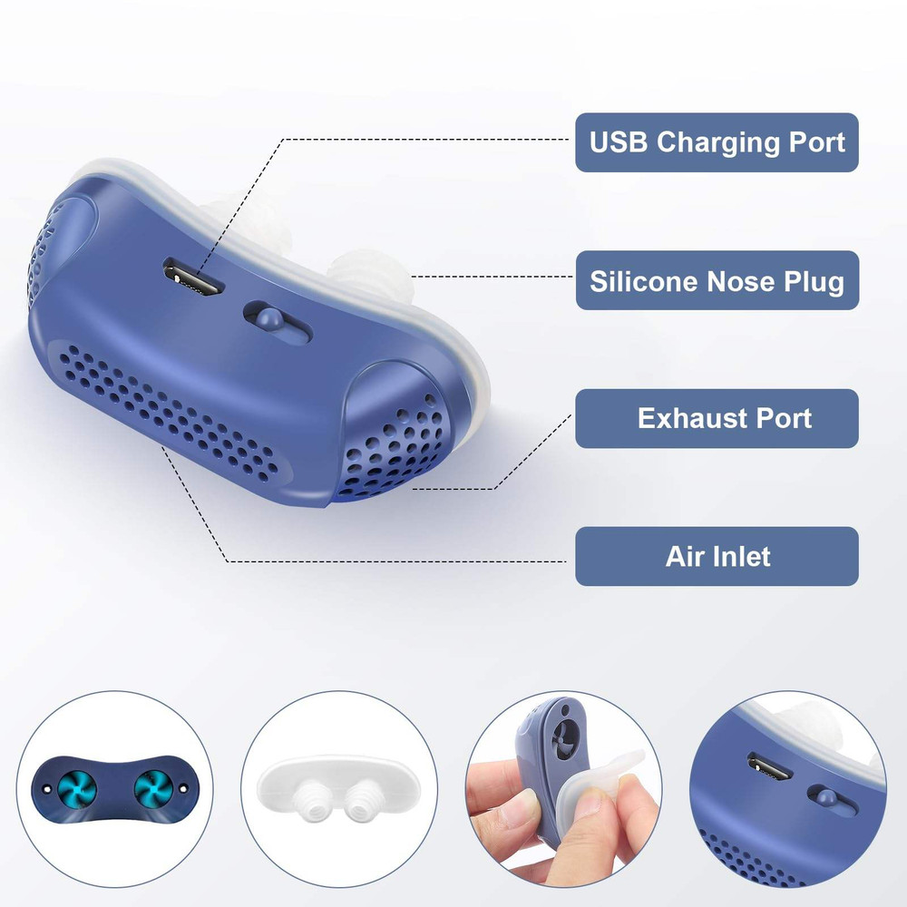 Anti Snoring Devices, Snoring Solution, Double Vortex air Supply Technology