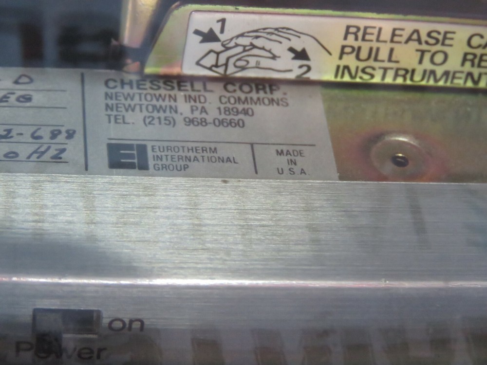 CHESSELL EUROTHERM CHART RECORDER 301-D REPAIRED
