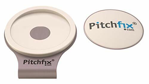 Pitch Fix Premium Golf Hat Clip - WHITE