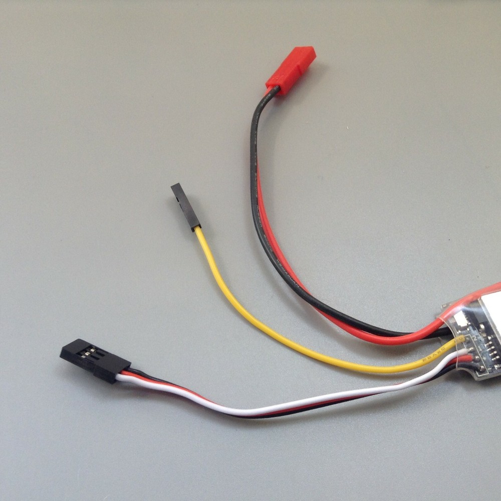 10Ax2 Brushed ESC one-way mixed control Speed Controller RC Boat plane 2s 3s 4s