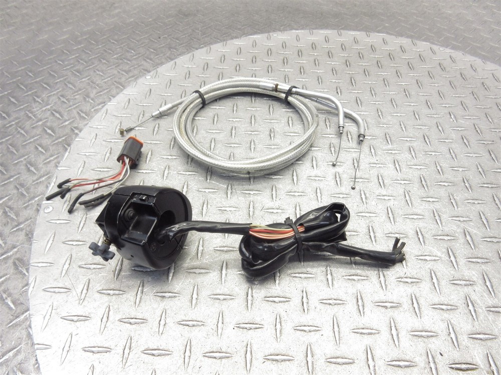 2006 Harley Davidson Road King Custom FLHRSI Right Handlebar Switch Cable Lot