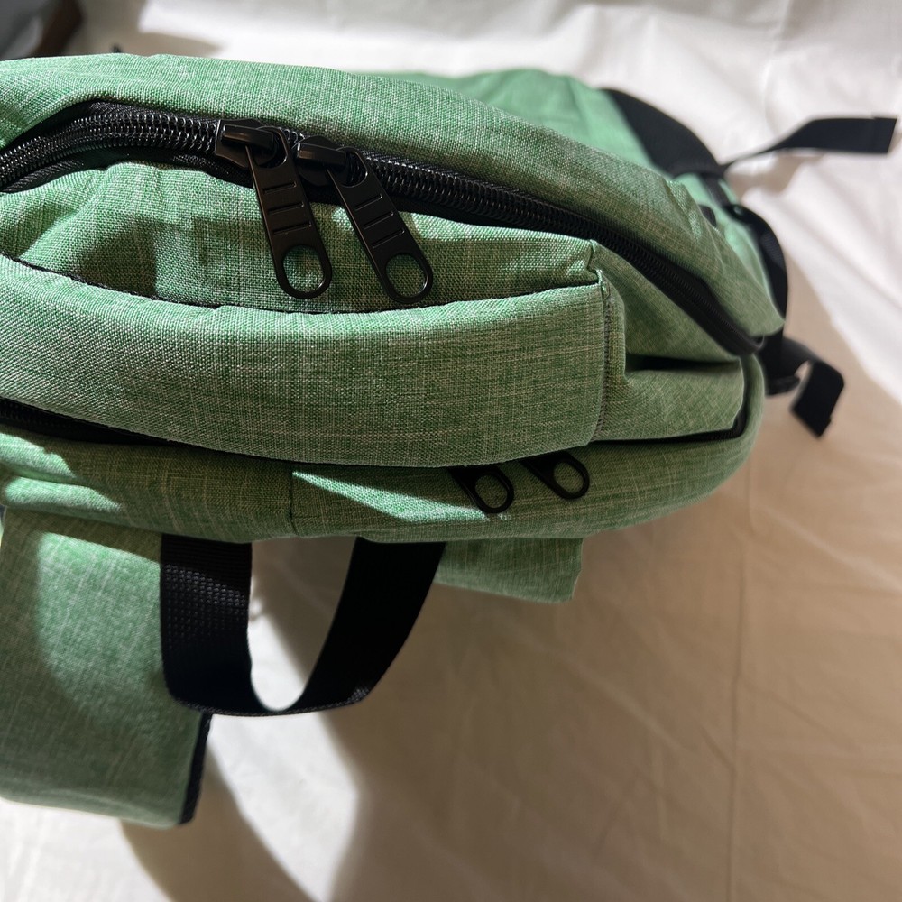 LCKPENG Extra Large Laptop Backpack, Water Resistant- Unisex - Green