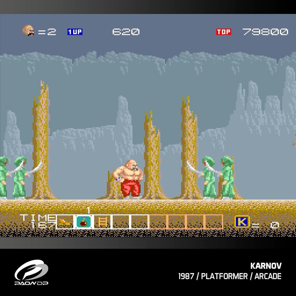Evercade Windjammers, Karnov & Friends