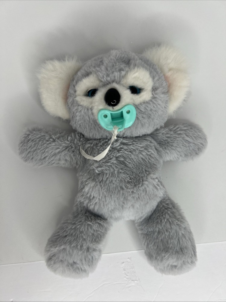 Little Live Pets Cozy Dozy KIP Koala Bear Interactive Pacifier Gray/White Plush
