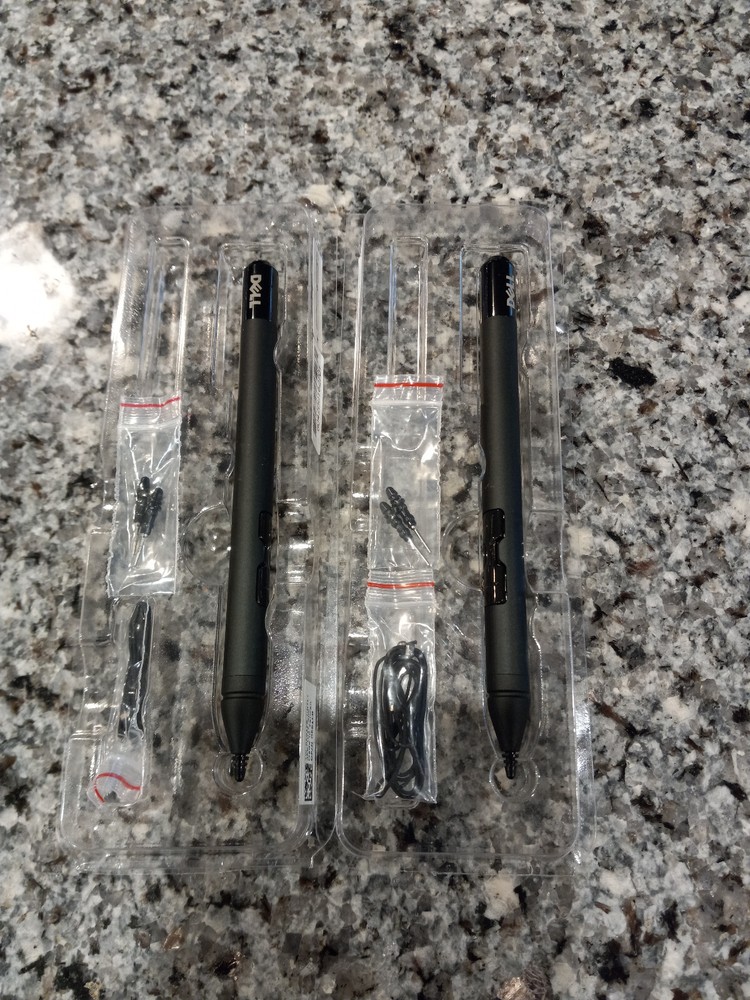 2x Dell Latitude Tablet Precision M6600 Touch Active Stylus Pen 0P91F8 DS09A 3F