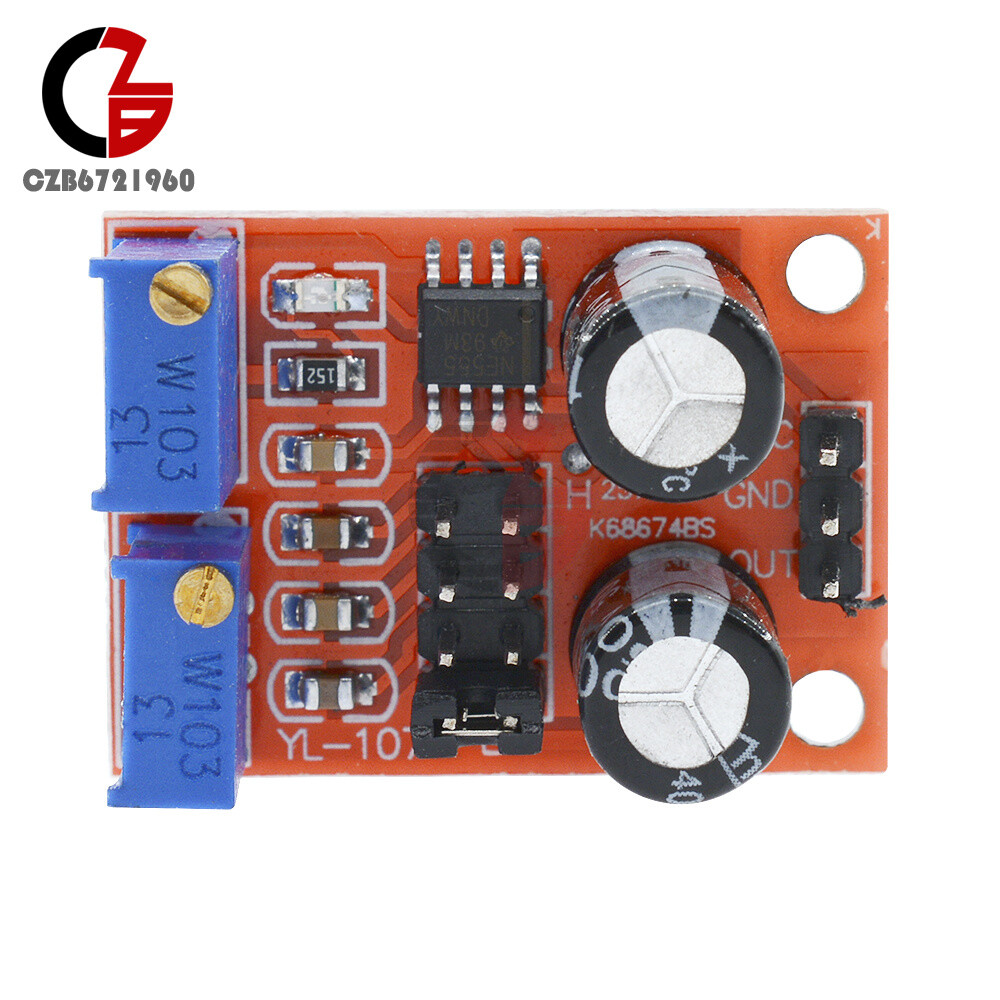NE555 Signal Generator Pulse Frequency Duty Cycle Adjustable Module Wave Output