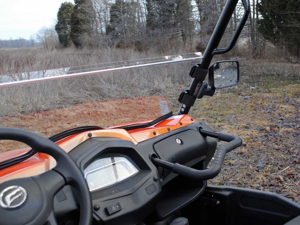 SuperATV Scratch Resistant Half Windshield for CFMOTO UForce 500/ 800 (2014+)
