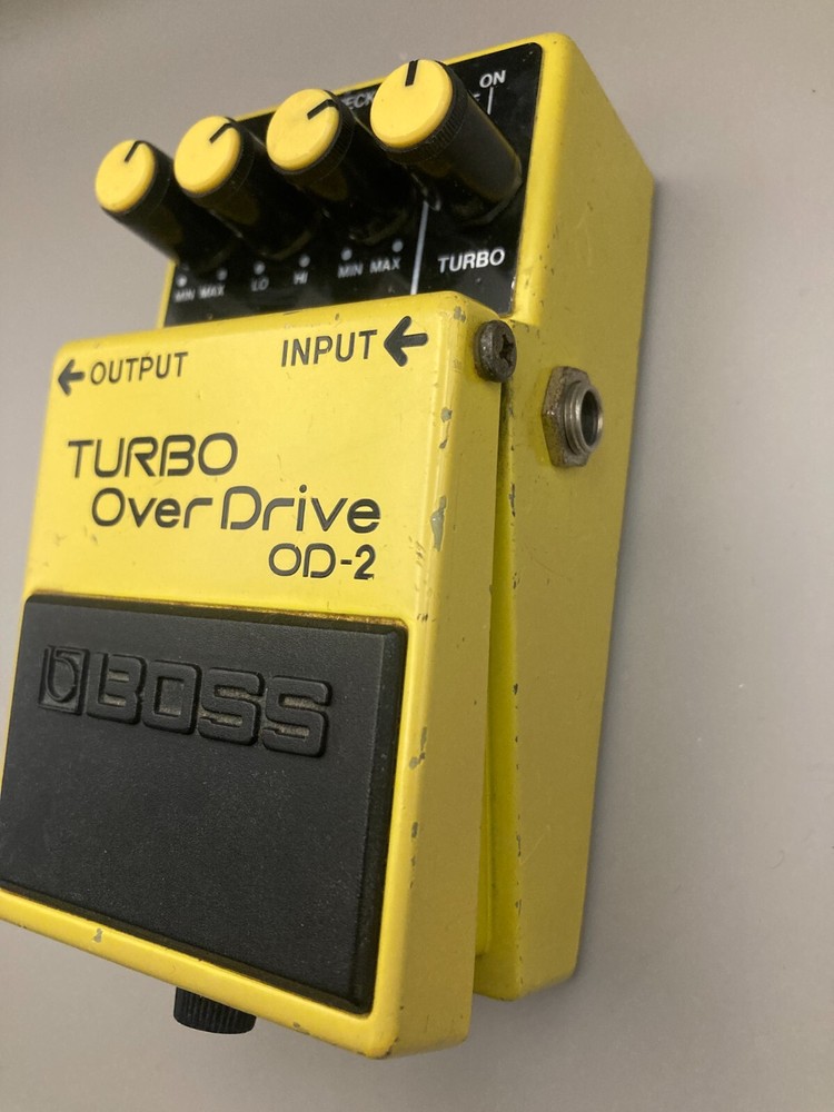 Boss OD-2 Turbo Over Drive Guitar Effect Pedal ACA Spec Tested Working