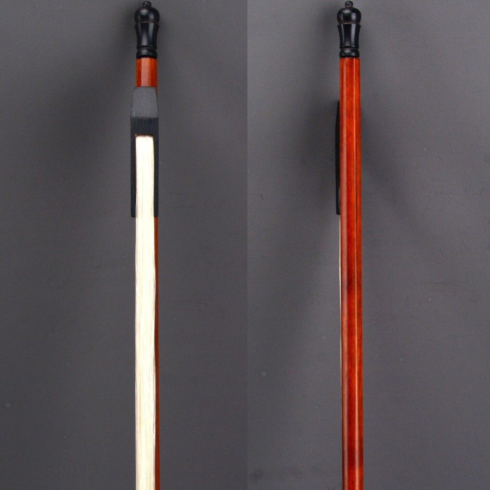 Pro Master Baroque Style Pernambuco Violin Bow 4/4 Special Ebony Frog Light Fast