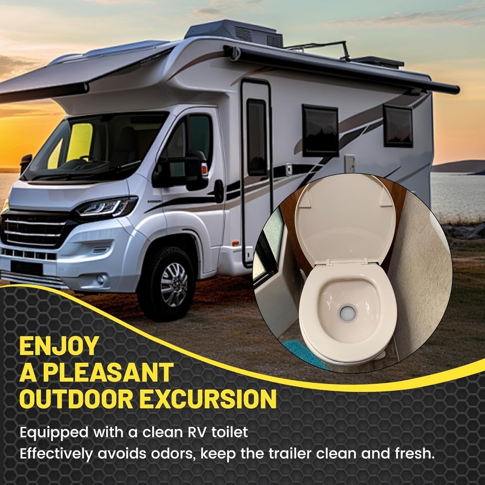 Oyviny 34120 Waste Ball Seal Kit for Thetford Style plus & Style II, RV Toilet