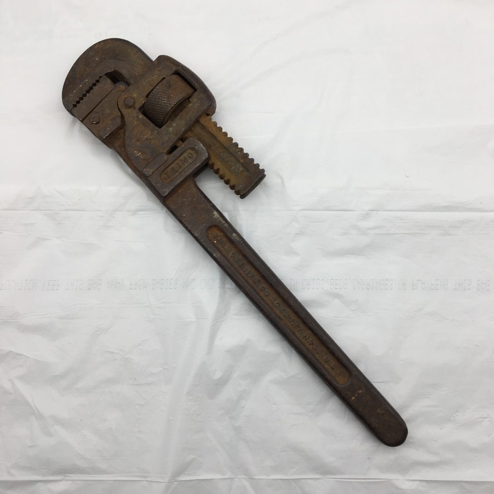 Trimont Manufacturing Co Trimo 14" Adjustable Pipe Wrench Drop Forged PTD 3-5-18
