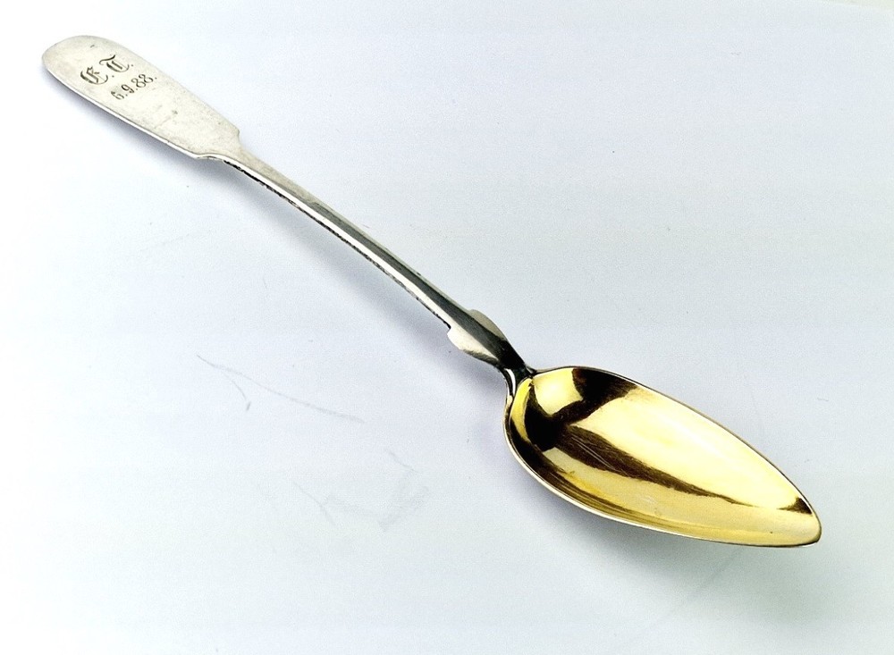 Spoon Silver Gilded Circa 1888 R1448
