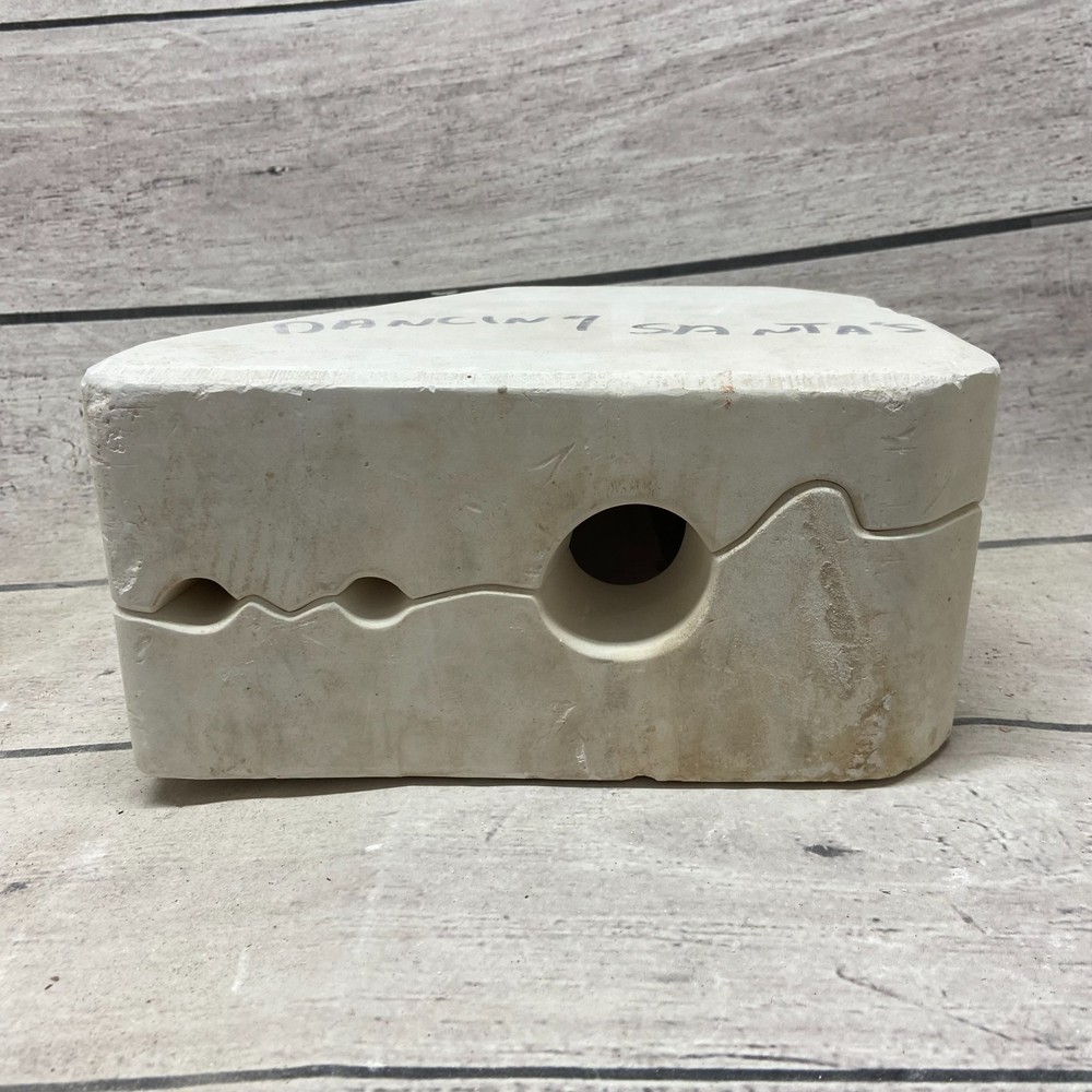 Cramer Ceramic Casting Mold Dancing Clauses Christmas Santa #300