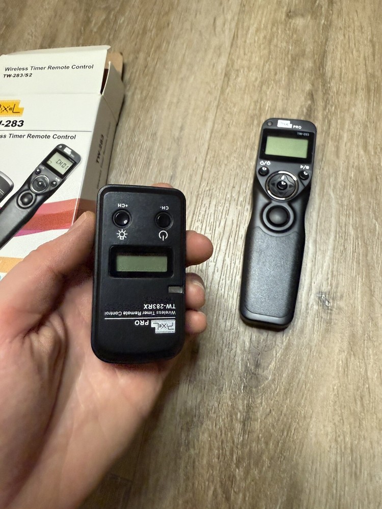 Pixel Pro TW-283 Wireless Timer Remote Control Shutter Release Sony Camera Photo