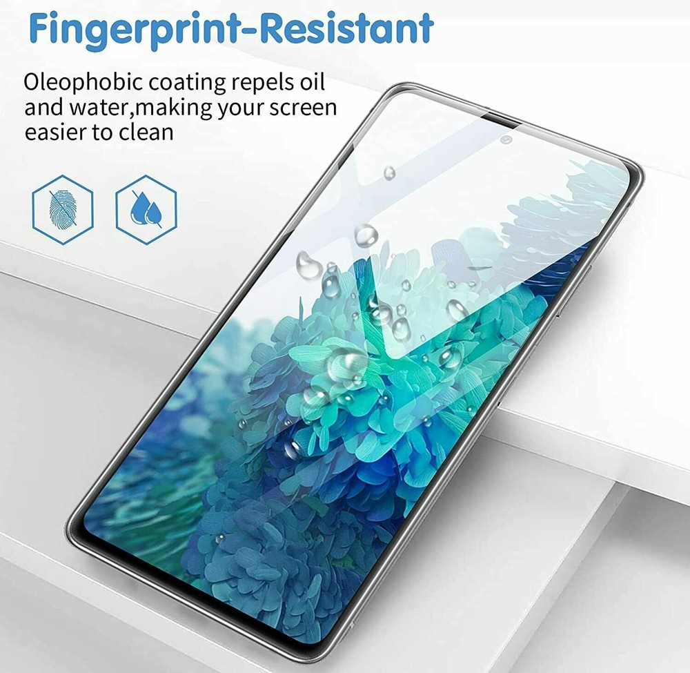2-Pack For Samsung Galaxy S20 FE 5G Clear Screen Protector Guard Tempered Glass