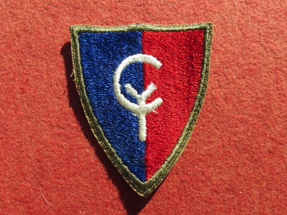 WW 2 US Army 38th Infantry Division Patch Insignia Cyclone Division