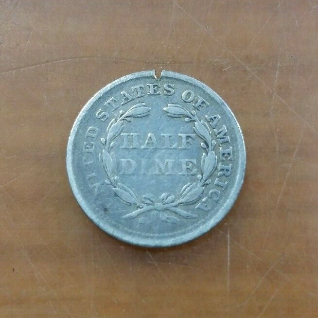1856 Seated Liberty Half Dime Uncertified VF