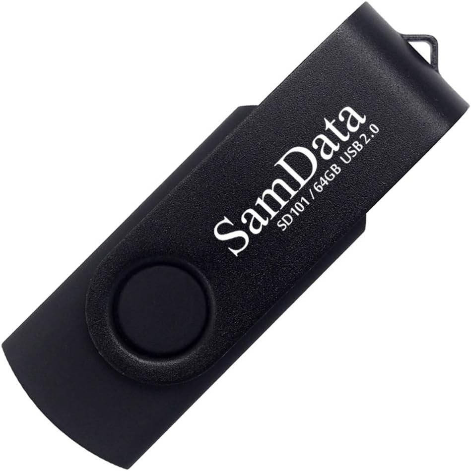 USB Flash Drives 64GB 2 Pack High-Speed Storage Memory for Backup Data