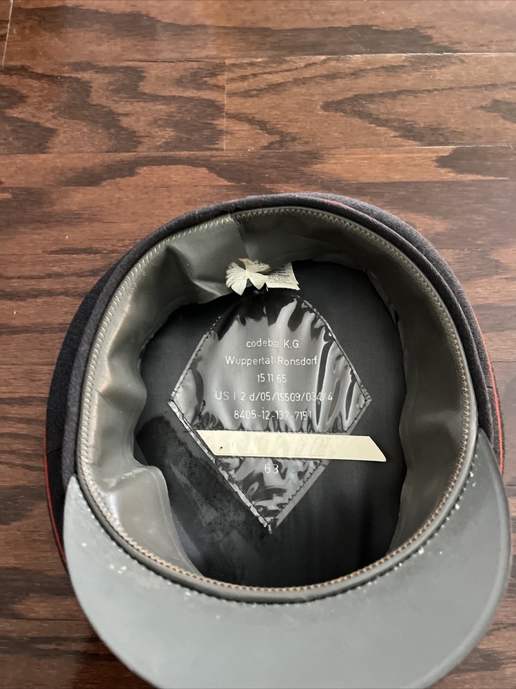 vintage german military hat
