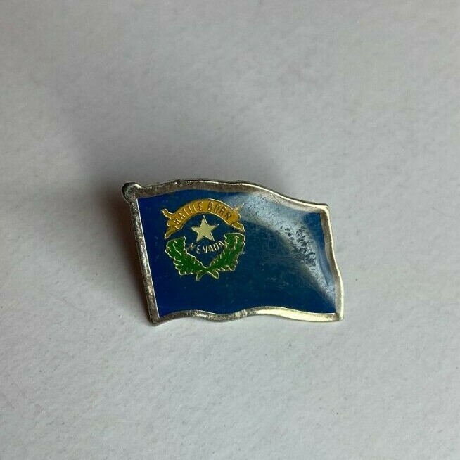 BATTLE BORN NEVADA FLAG COLLECTIBLE HAT LAPEL PIN