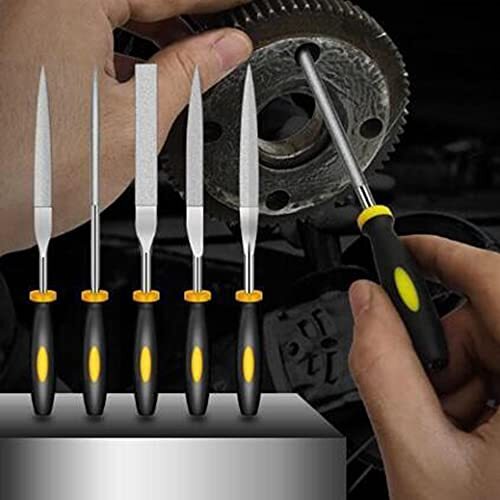 10 Pieces Mini Handheld Diamond Needle File Various Shape Raft Needle Rasper