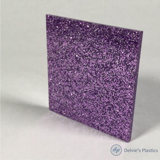 Glitter Acrylic Sheet - 12 x 20