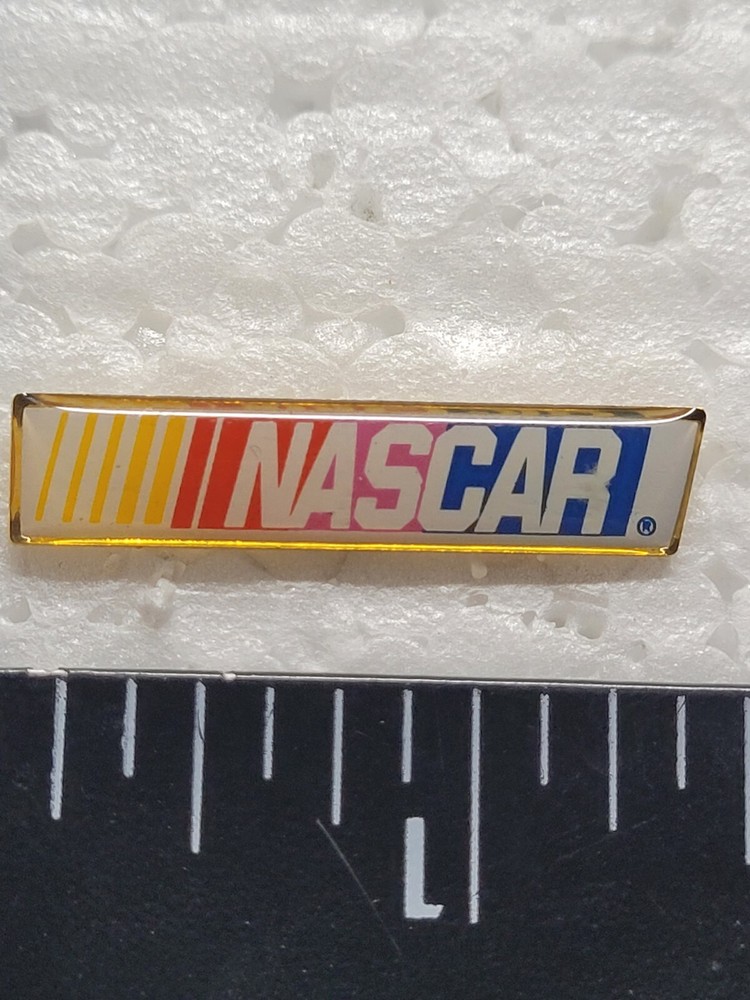 NASCAR HAT LAPEL PIN PIN BACK USED (K1143)