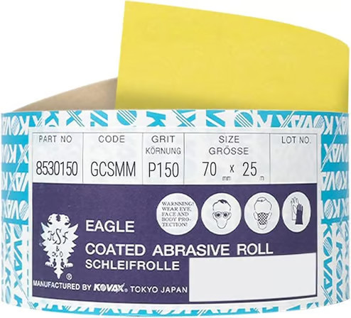 Eagle Abrasives PSA File Sheet Rolls PF