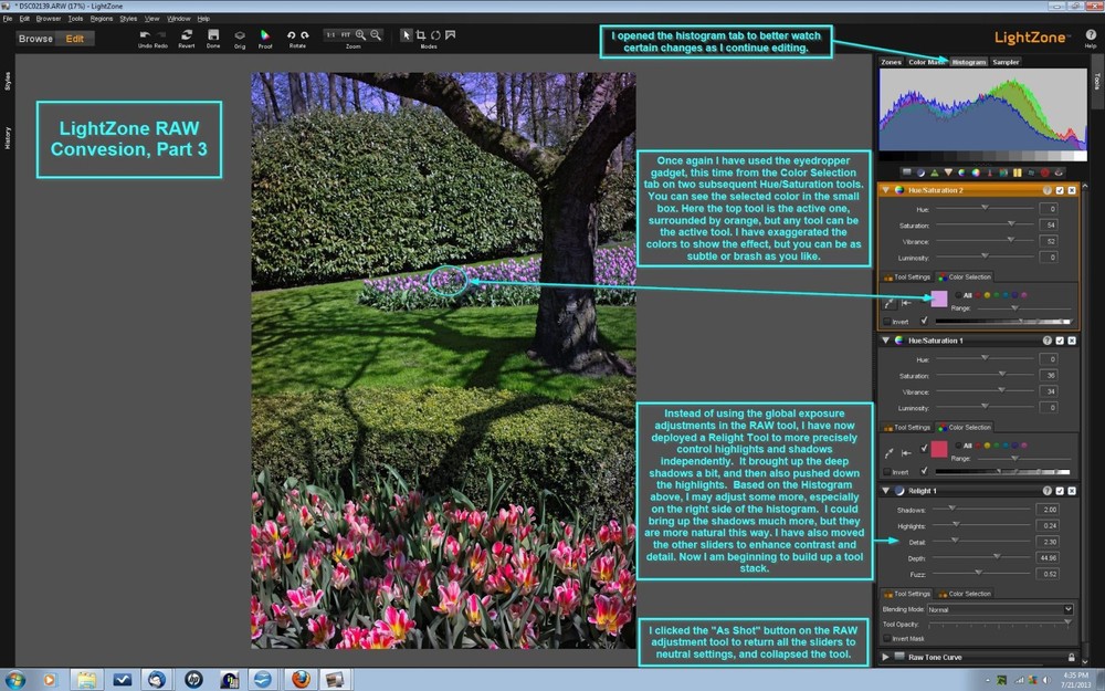 Pro Digital Photo Camera RAW Image Editing Lightroom-Darkroom Software Program