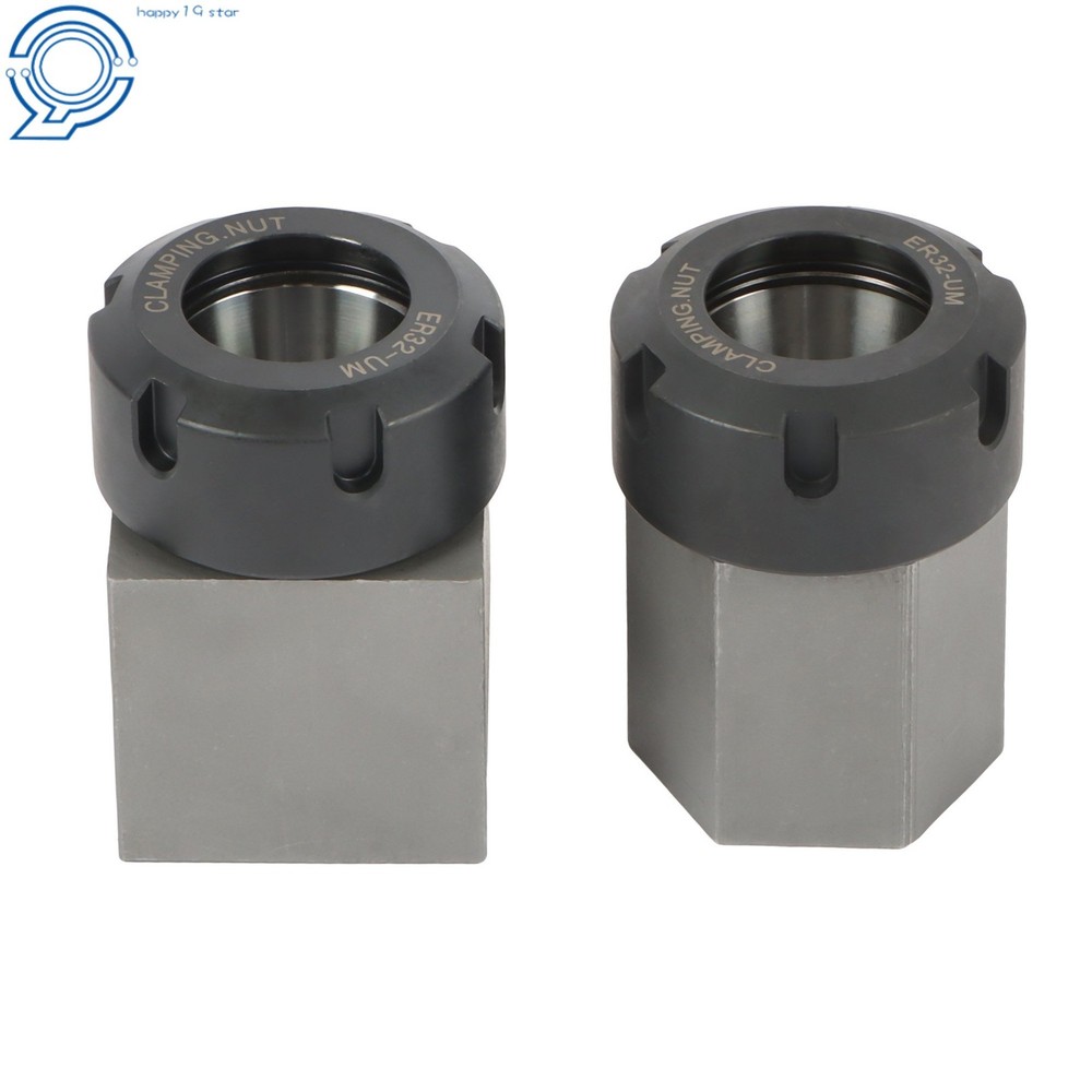 1 pcs ER-32 Collet Block Spring Hex & Square Chuck Holder Set For CNC Machine