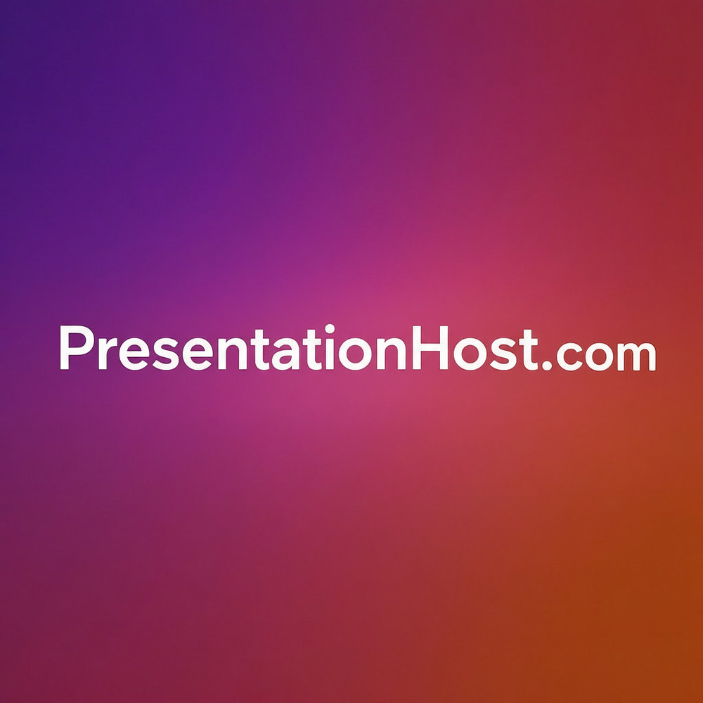 PresentationHost.com - Premium 2-Word .COM Domain Name Presentations Webinar