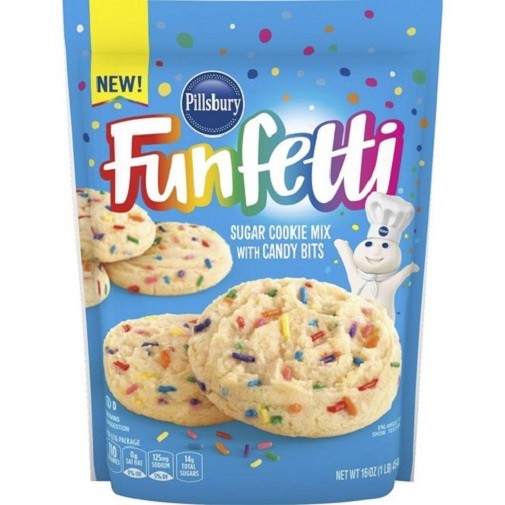 Pillsbury Funfetti Sugar Cookie Mix 3 Pack
