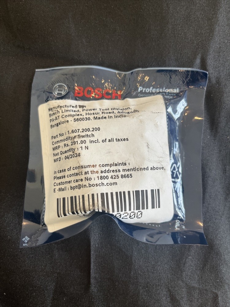 Bosch Genuine OEM Replacement Switch, 1607200200
