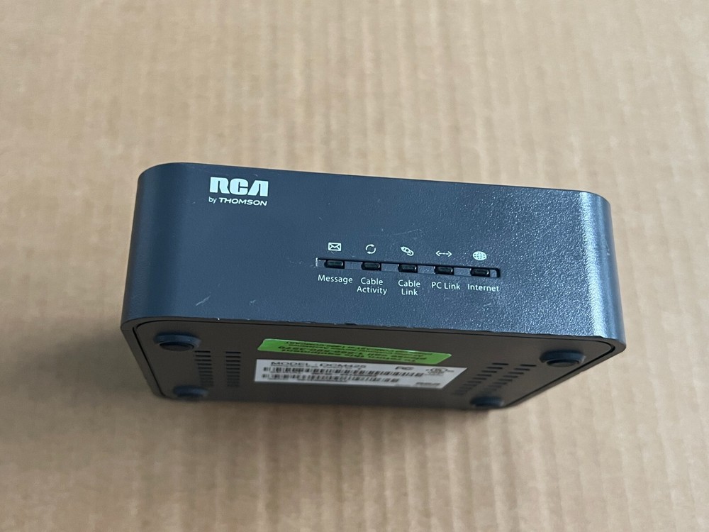 RCA DCM425 Digital Broadband Cable Modem - NO CABLES