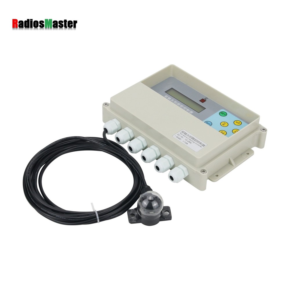 Automatic Solar Tracking Dual Axis LCD Solar Panel Sun Tracker Controller #USA