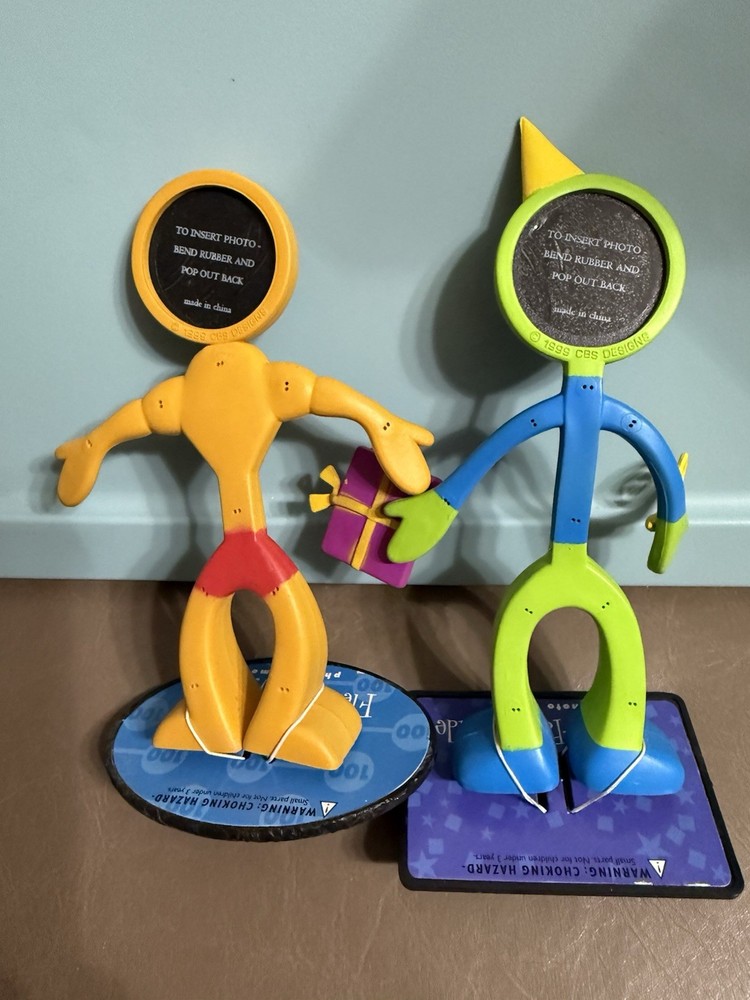 Flexo Buff Boy & Party Dude Photo Frames