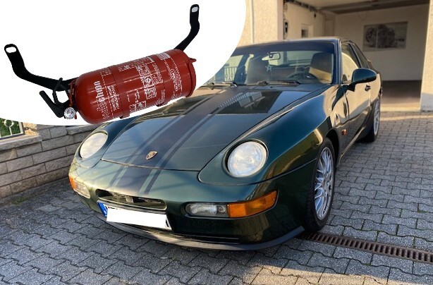 Premium Fire Extinguisher Holder Bracket for Porsche 968 | Safety Solution