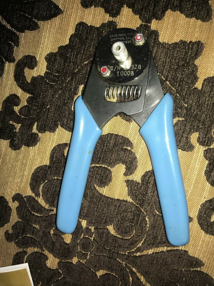 Davo Products 1000B Hand Crimp Tool-Used