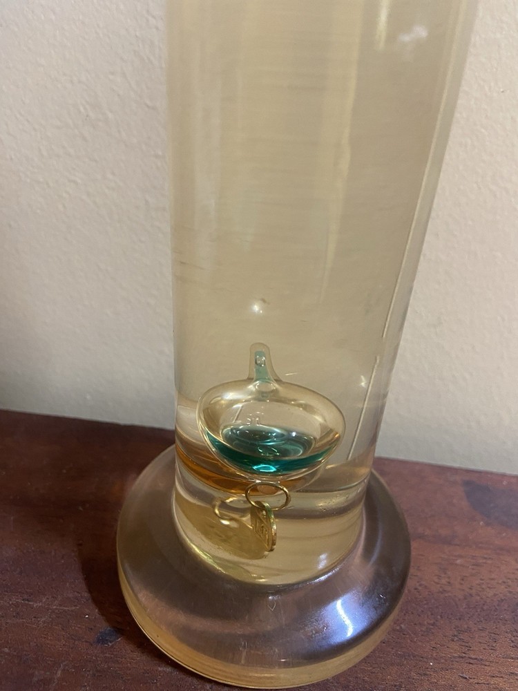Vintage Galileo Thermometer 🌡️