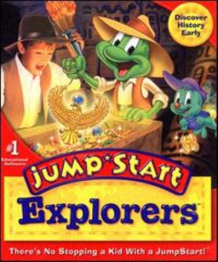 JumpStart Explorers PC MAC CD explore ancient Egypt China Peru Antarctica game!