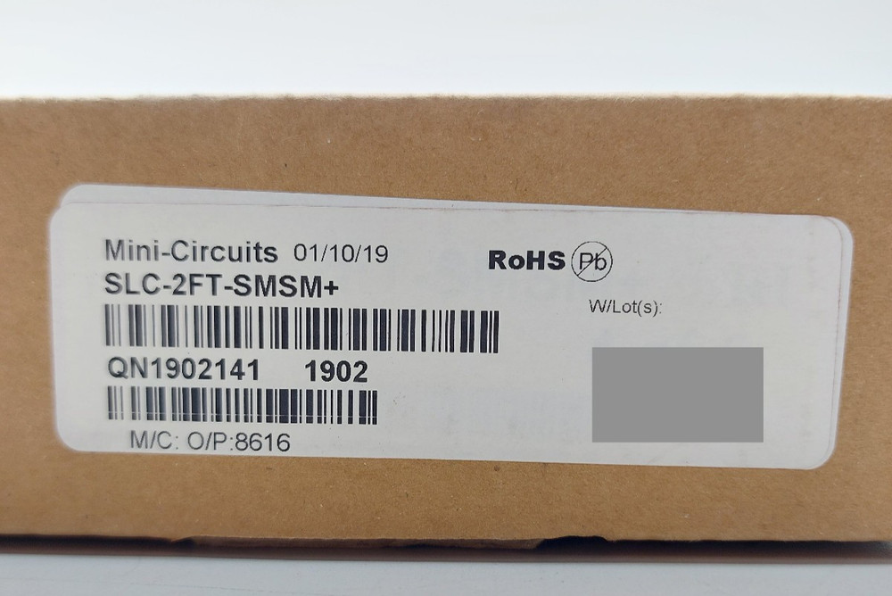 Mini-Circuits RF Cable Assemblies SLC-2FT-SMSM+