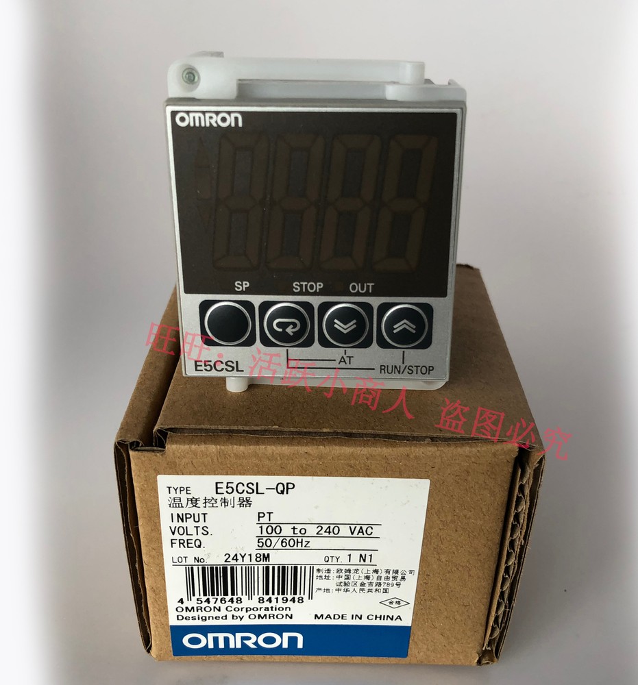 OMRON Temperature Controller E5CSL-RTC E5CSL-QTC E5CSL-RP E5CSL-QP E5CWL-R1TC