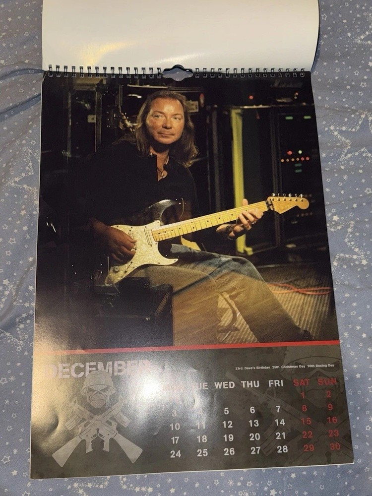 Iron Maiden Calendar 2007
