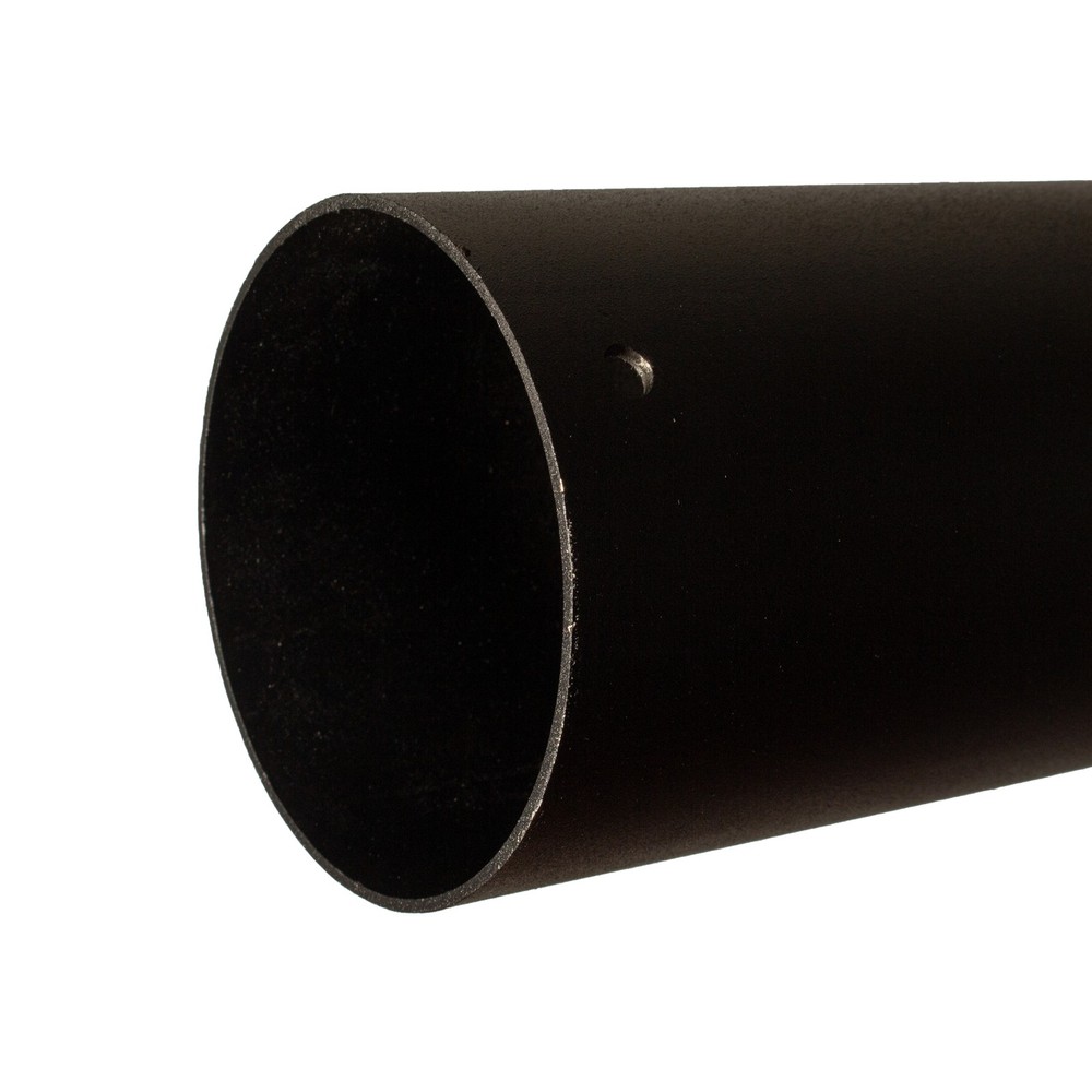 Exhaust Stack Pipe Replacement for UNIVERSAL - 4" x 96", Straight Black