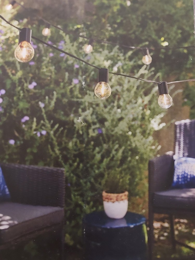 🥥 Threshold LED String Hanging Lights 10 Lights🆕️NO BOX‼️AS SHOWN👇