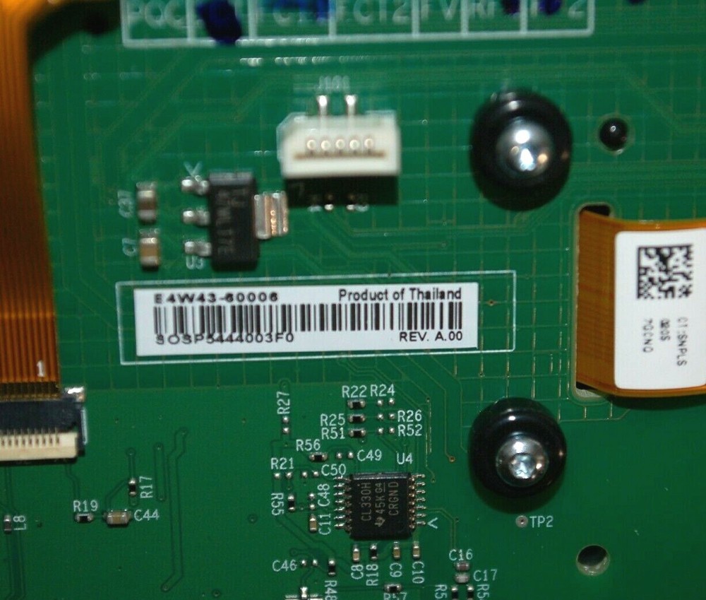 HP ENVY 7640 Printer Control Panel and Display Screen