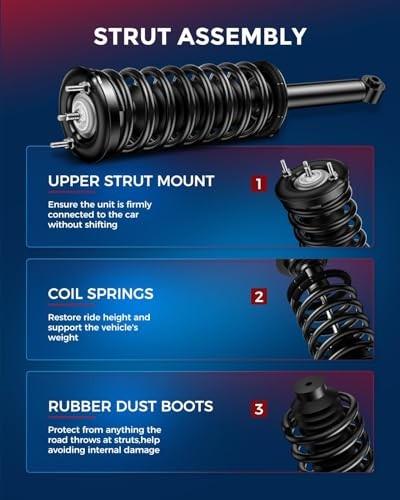 Front Struts Civic 2013 2014 2015, Complete Struts and 13-15 Civic - Front