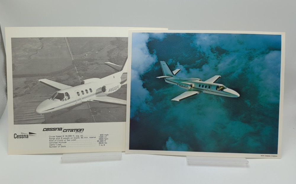 Cessna Citation 1974 Sales & Specification / Spec Info