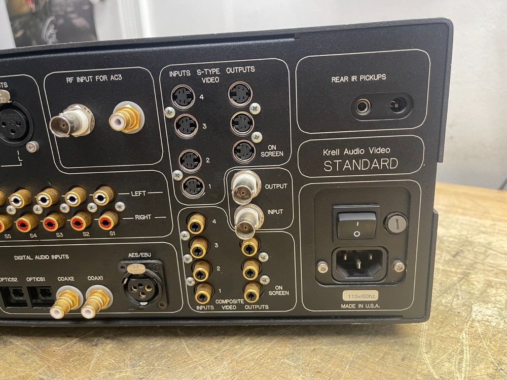 Krell Audio + Video Standard Preamplifier /Surround Processor