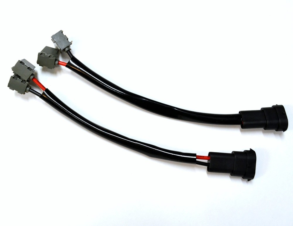 Conversion Wire H11 to H7 Two Harness Fog Light Bulb Adapter Socket Lamp Replace